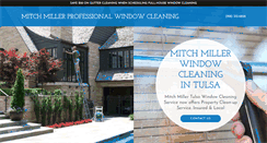 Desktop Screenshot of mitchmillerwindowcleaning.com